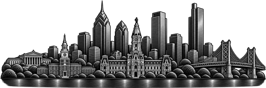 Philadelphia city skyline