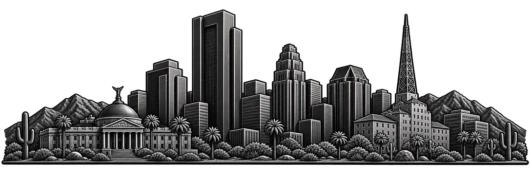 Phoenix city skyline