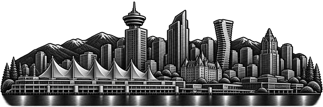 Vancouver city skyline