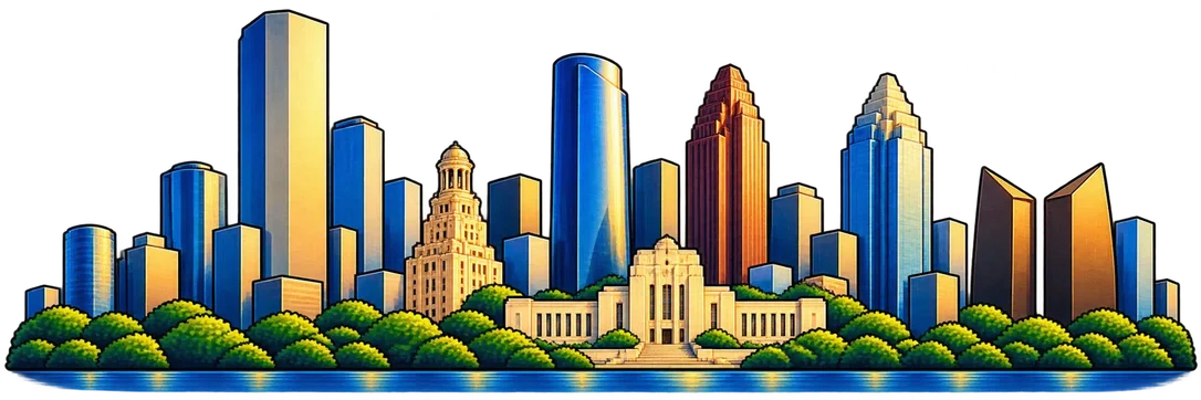 Houston city skyline