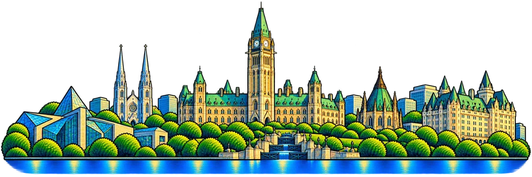 Ottawa city skyline