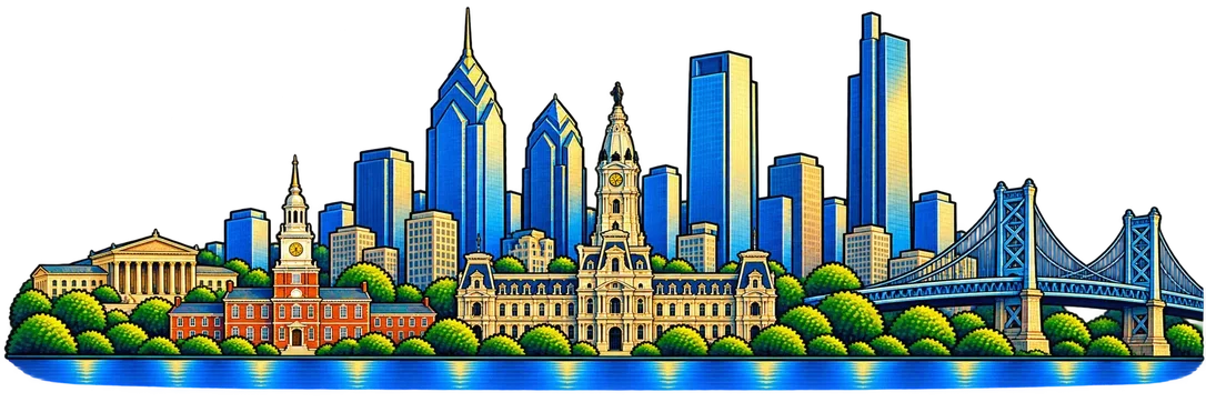 Philadelphia city skyline