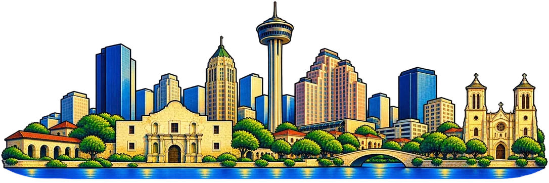 San Antonio city skyline