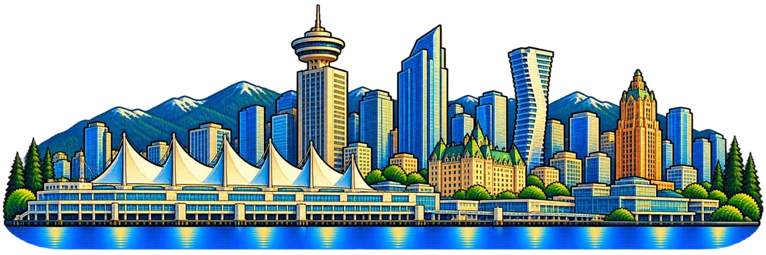 Vancouver city skyline