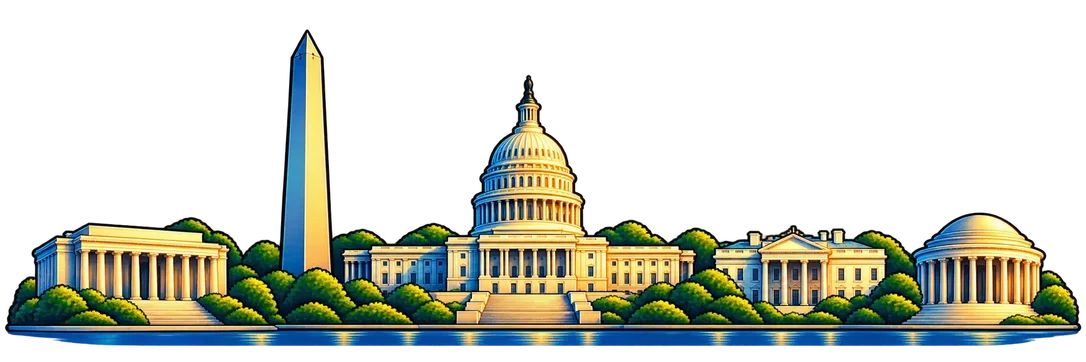 Washington, D.C. city skyline