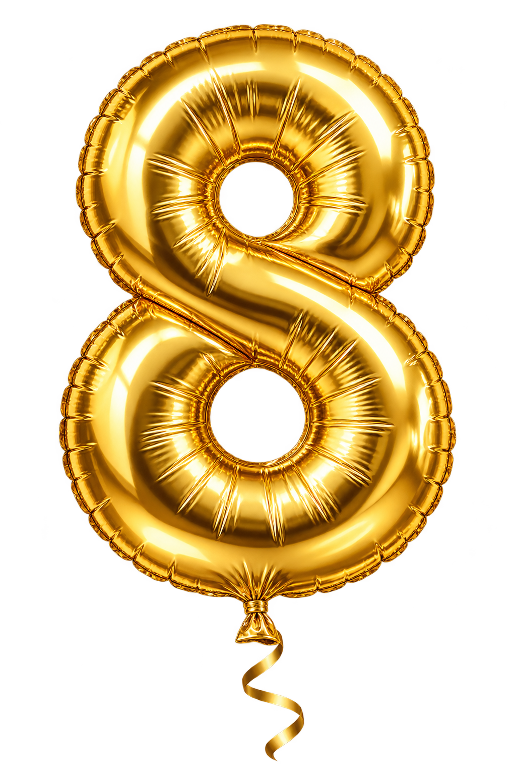 Number 8 balloon