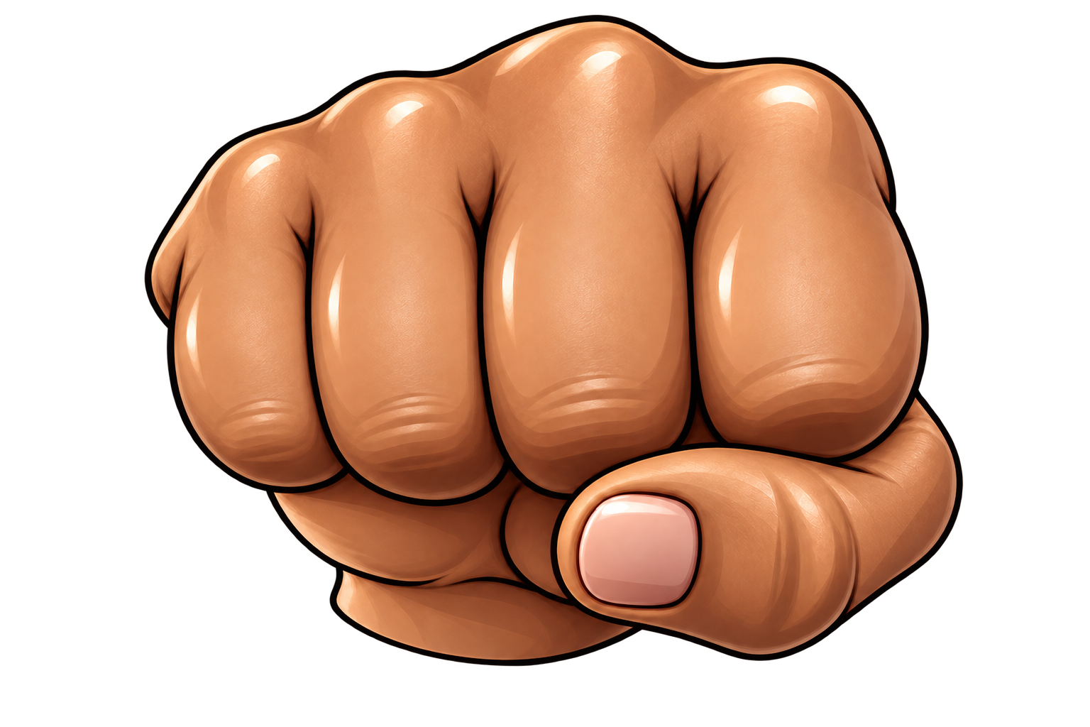 Fist Bump Brown
